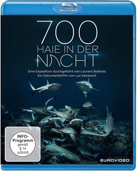 Blu-ray-Cover 700 Haie in der Nacht – Dokumentarfilm von Luc Marescot über Grauhaie im Fakarava-Atoll